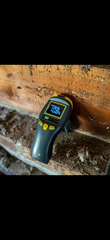 General Tools MM9 Pin and Pinless Moisture Meter for Water Damage Detection New