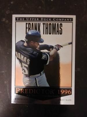 1996 Upper Deck - Retail Predictor Redemption Frank Thomas #R8