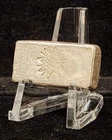 Vintage 1.29 oz AW / Alexander & Westerfeld Aztec Sun Poured Silver Ingot Bar