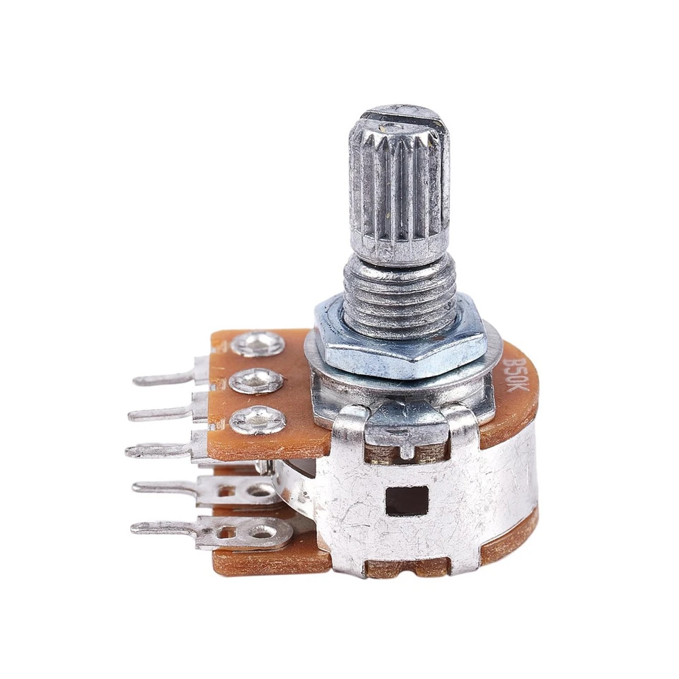 6 Pcs B50K 50K Ohm 6 Terminals Dual Linear Rotary Taper Potentiometers D5W17772 - Image 4 of 4