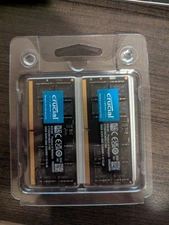 Crucial 64GB 262-Pin DDR5 SO-DIMM DDR5 5600 (PC5 44800) Laptop Memory Model CT64