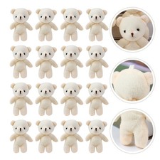 18 Pcs Orsetti Mini Orsi Portachiavi Peluche Bear Decor