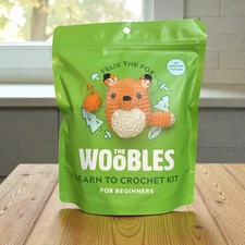 The Woobles Beginner Crochet Kit  Felix the Fox