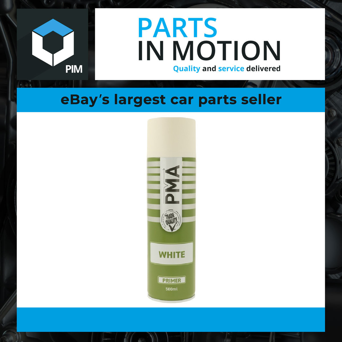 6x Pma Primer White 500ml PCPA1020 Automotive Replacement Part High Quality - Image 2