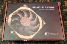 Noctua NF-A12x25 G2 PWM 12V 2nd Gen Premium Quiet 120mm PC Fan BRAND NEW