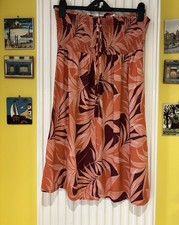 Accessorize Women's Orange Medium Beach Dress