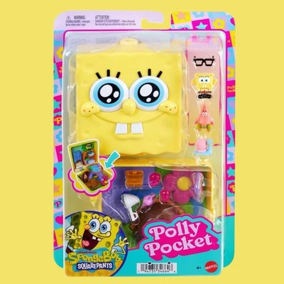 MATTEL TOYS Polly Pocket SpongeBob Squarepants Playset 2026 ✨NOSTALGIC ✨READY TO SHIP✨