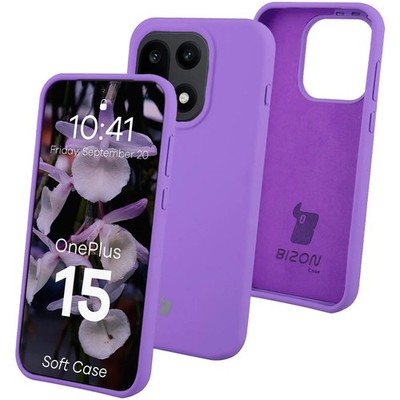 Handyhülle für OnePlus 15 Bizon Case Cover Schutzhülle Etui Hülle Tasche Violett