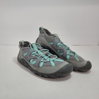 Merrell M-Hydro Cove MK163809 Girls Gray/Turquoise Walking Sneakers Shoes Sz 2M