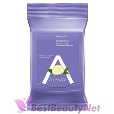 Almay So Baesic Makeup Remover Cleansing Towelettes 25 Ultra Soft Wipes