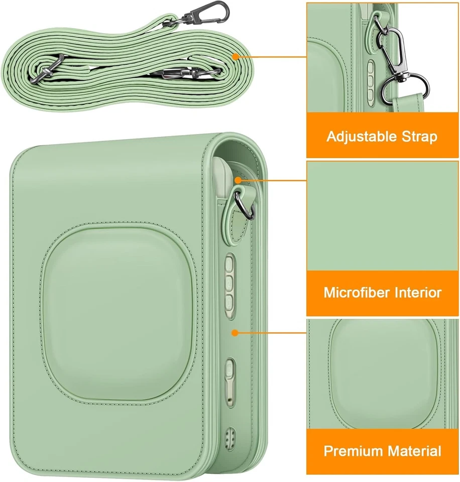 Carrying Case for Fujifilm Instax Mini LiPlay Hybrid Instant Camera Bag Cover - Image 2 of 4