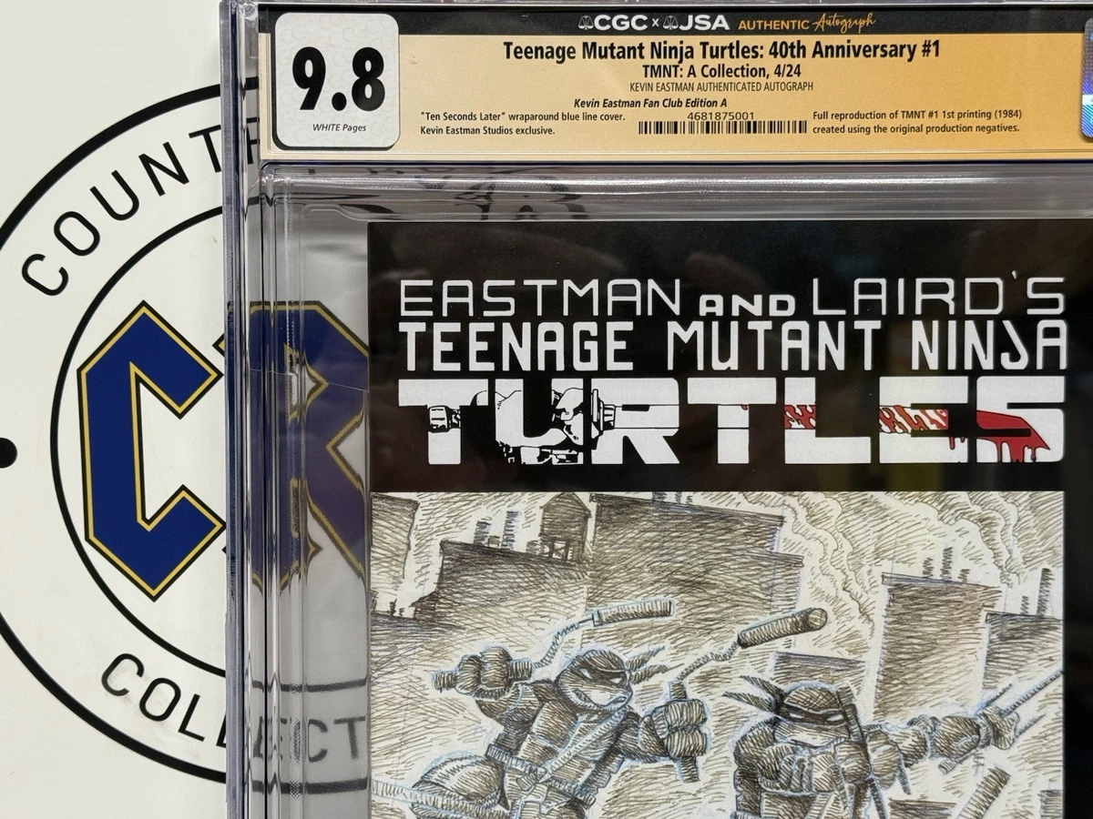 Teenage Mutant Ninja Turtles 9.8 Near Mint/Mint, Comics Signed