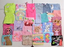 ALL NWT GIRLS SZ 7/8 8 CLOTHES LOT RE 490  SPRING SUMMER MIX/MATCH NAMEBRANDS