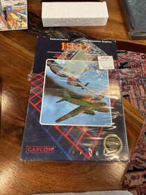 1942 & 1943 Nintendo NES Authentic Excellent w/ hangtag Mint box Poster Original