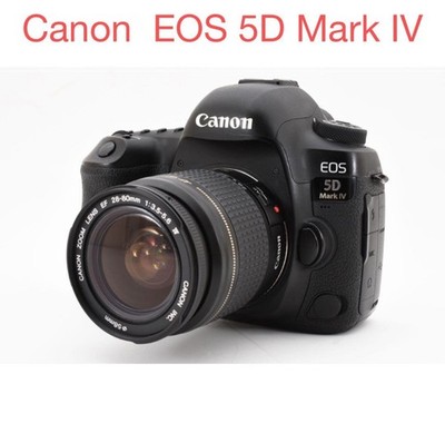 Canon EOS 5D Mark IV Digitale Spiegelreflexkamera mit EF 28-80mm Objektiv Set