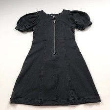 Habitual Girl Kids Girls Fit And Flare Ruched Dress Big Kid 16 Black MINT HRJ