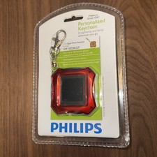 Philips Digital Photo Keychain 1.5" LCD Screen Upload USB Lithium Battery