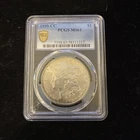 1890-CC Morgan Silver Dollar PCGS MS61, Beautiful Toning