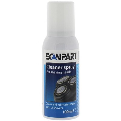 Scanpart Rasierreinigerspray Scherkopfreinigerspray Reiniger für Rasierer 100 ml