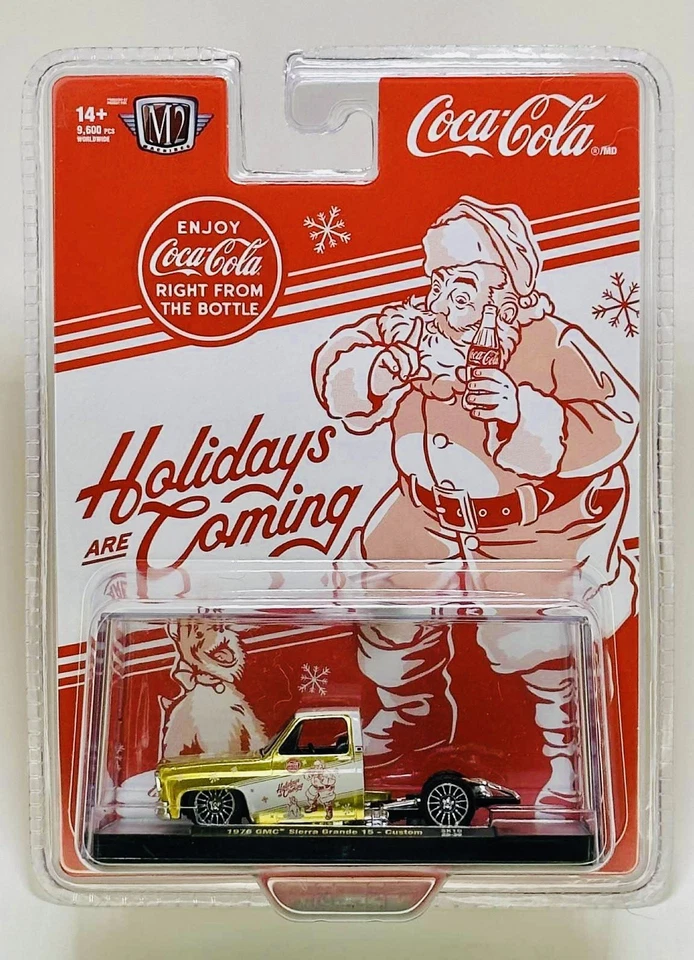 🔥 2025 M2 Coca-Cola CHRISTMAS Lot of 8 1/64 Scale 🔥🎄🎄🎄🔥 Full Set VHTF - Image 4 of 4