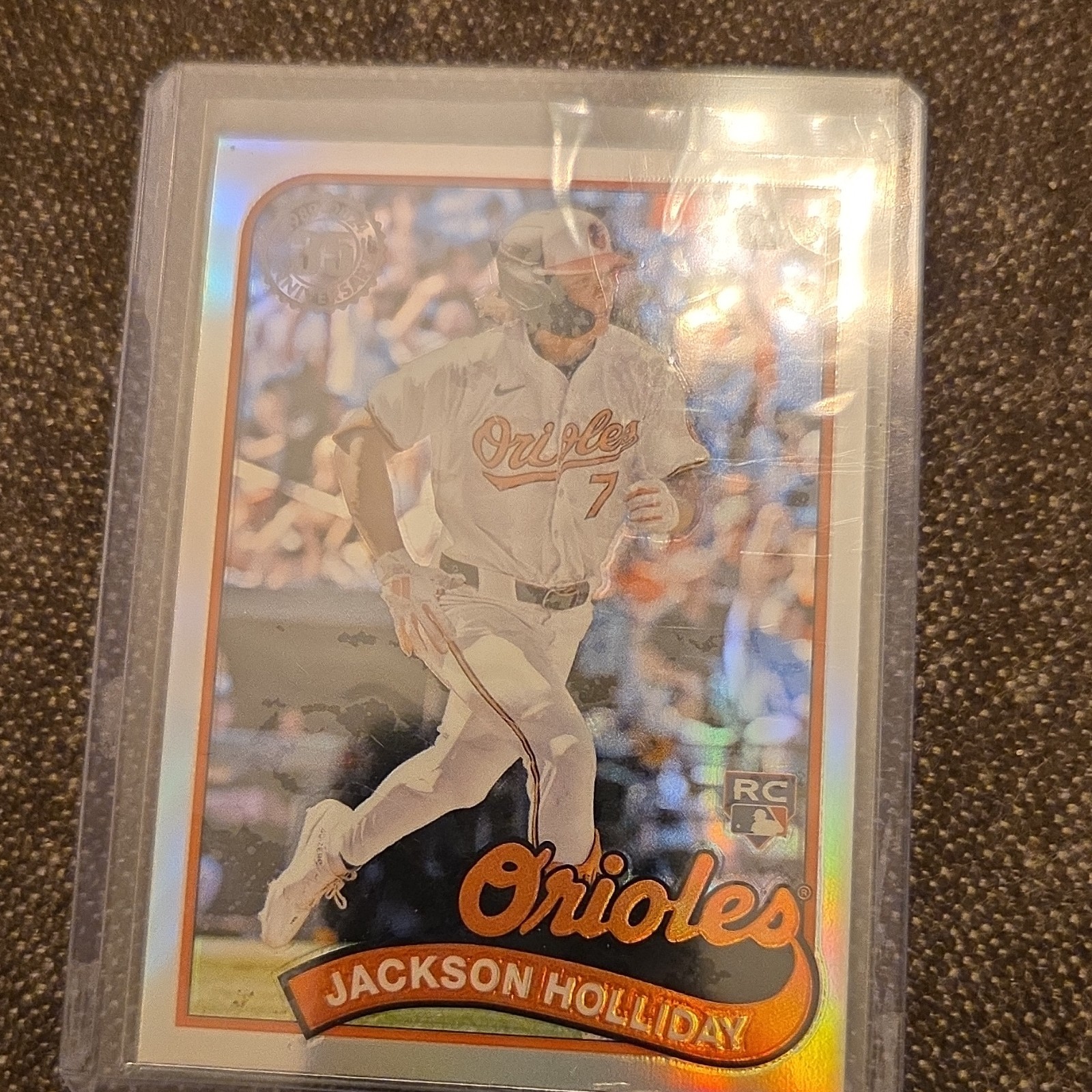Topps 2024 Chrome Update 1989 Jackson Holliday #89CU-3 Rookie Orioles Insert