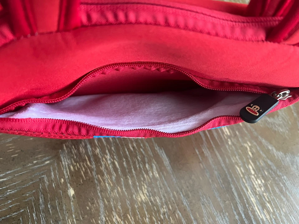 Paul Frank Zoom Julius iPad Red Neoprene Sleeve Carrying Case iPad 1 2 & 3rd - Image 3 of 4