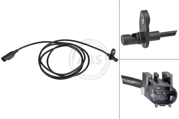 A.B.S. Abs Sensor Raddrehzahl 32308 FüR Mercedes Sprinter B906 309 Cdi 906 131-image