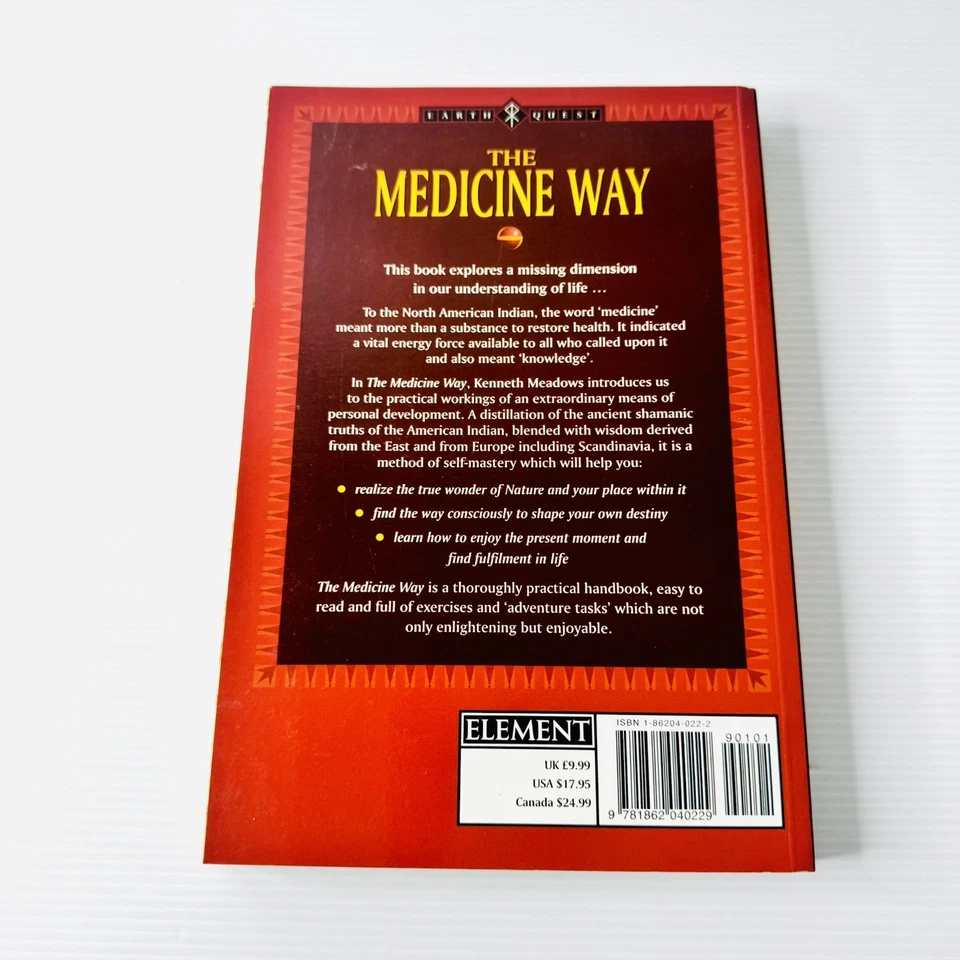 The Medicine Way Kenneth Meadows Earth Quest Native American Medicine Shamanic - Image 2 of 4