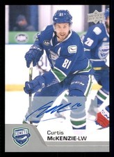 2020-21 Upper Deck AHL AUTO #44 Curtis McKenzie D