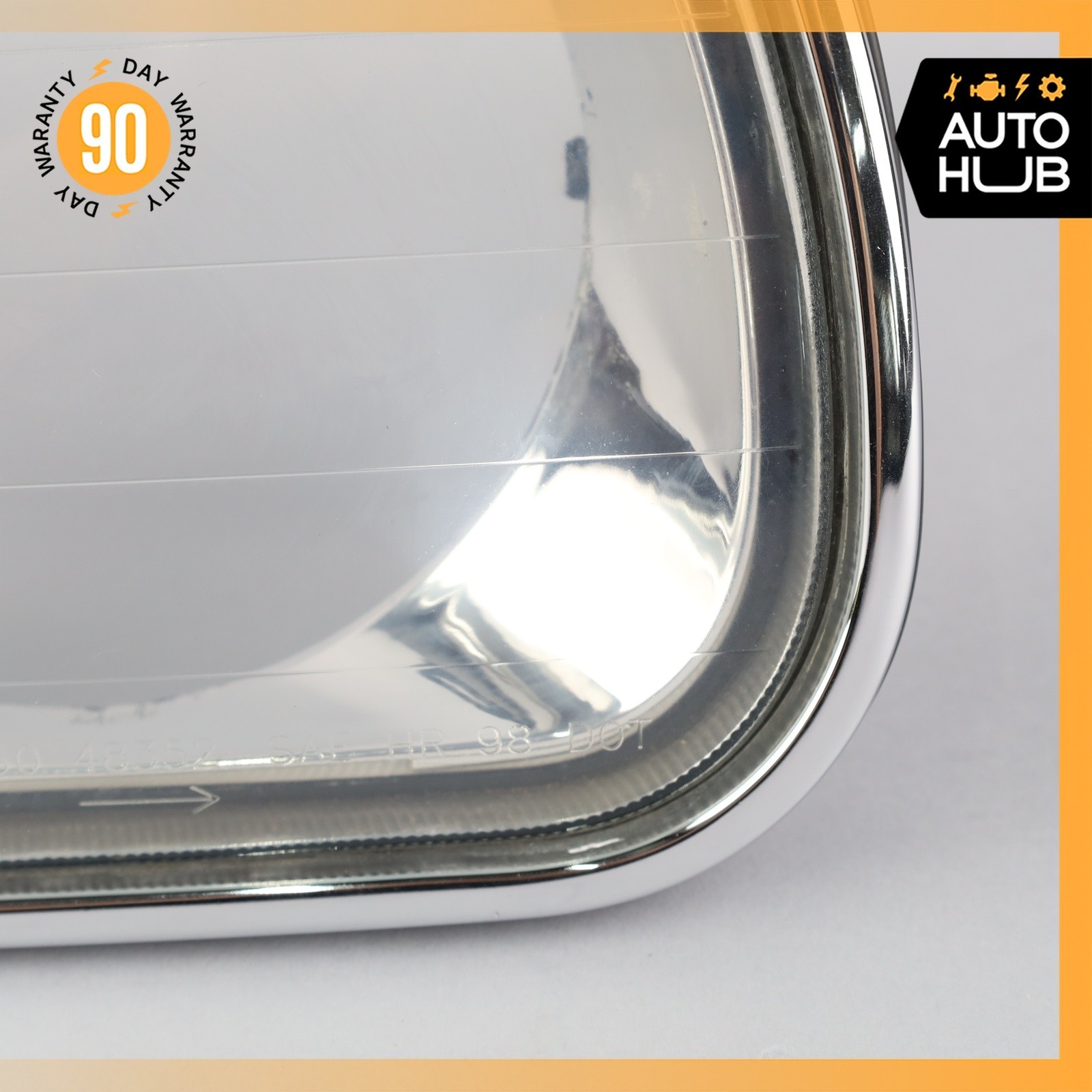 00-02 Rolls Royce Silver Seraph Right Headlight Lamp Lens PM20704PC OEM