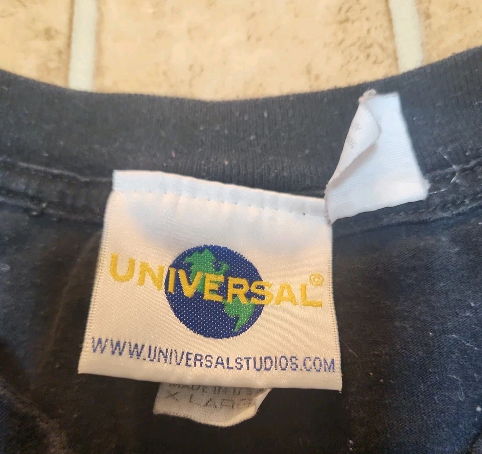 Vintage Terminator 2 3D Universal Studios T-Shirt Mens Sz XL T2 Movie Promo - Image 2 of 4