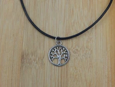 Tree of Life Necklace, Tree of Life Choker, Tree of Life Charm Necklace