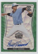 2020 Leaf Metal Draft Green Wave 5/5 Ricky Vanasco #BA-RV1 Auto 0bz