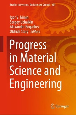 Progress in Material Science and Engineering Alexander Rogachev