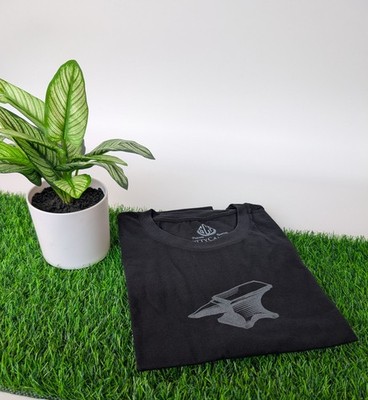 Scotty Cameron Gallery Large L Industrial Anvil Circle T Black T-Shirt