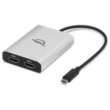 OWC USB-C to Dual HDMI 4K Display Adapter with DisplayLink