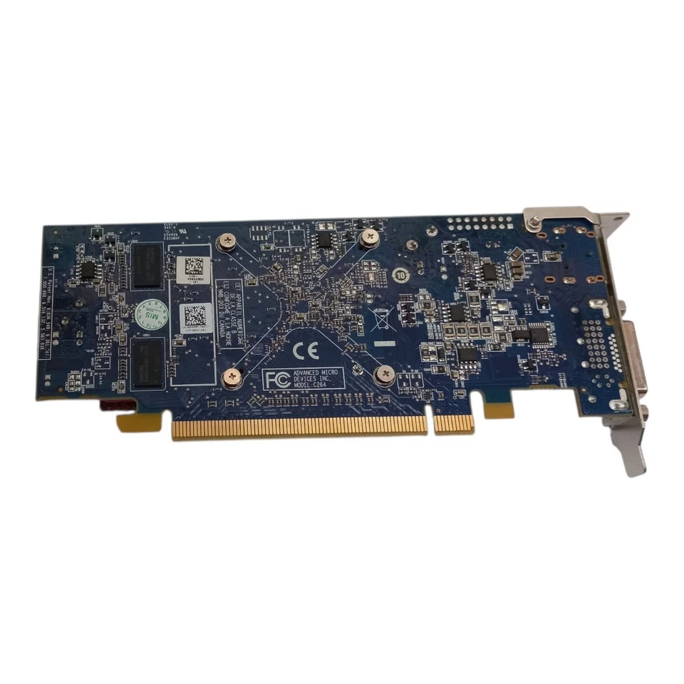 Scheda Video grafica amd radeon 6450 DDR3 1GB pci express low profile dvi dp - Immagine 3 di 3