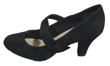 American Eagle Kim Pump Heel Shoes Black Womens Size 9W NWOB