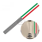 ITALY RACING Sticker Decal Checkered Flag Stripe for ITALIAN Car Motorcycle Bike