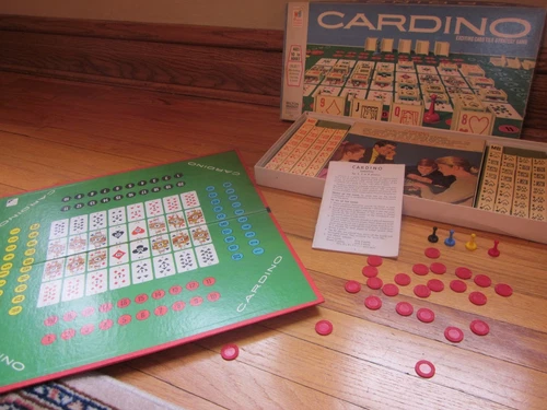 Vintage 1970 Milton Bradley Cardino Game
