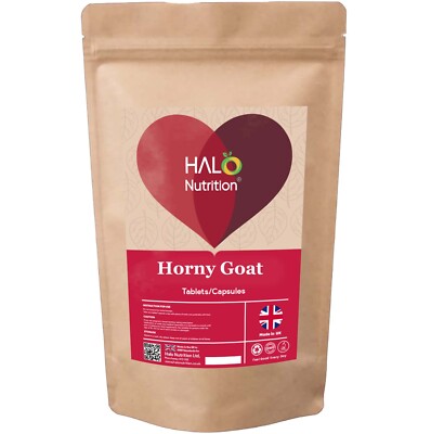Horny Goat Weed Kapseln 12.000mg pro Kappe 30% Lcariin Natur 120 Kapseln