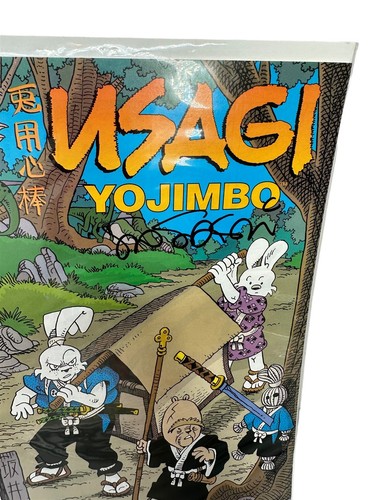Signed Autographed Stan Sakai Usagi Yojimbo Comic Issue #64 TMNT Ninja Turles - Picture 2 of 2