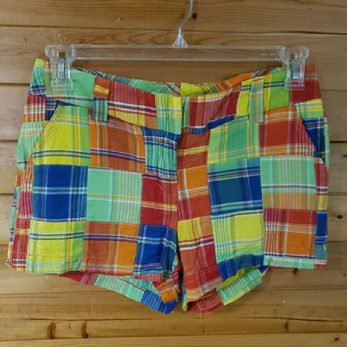 Loudmouth Damen Golf Mini Shorts Gras-SS kariert mehrfarbig Größe 6