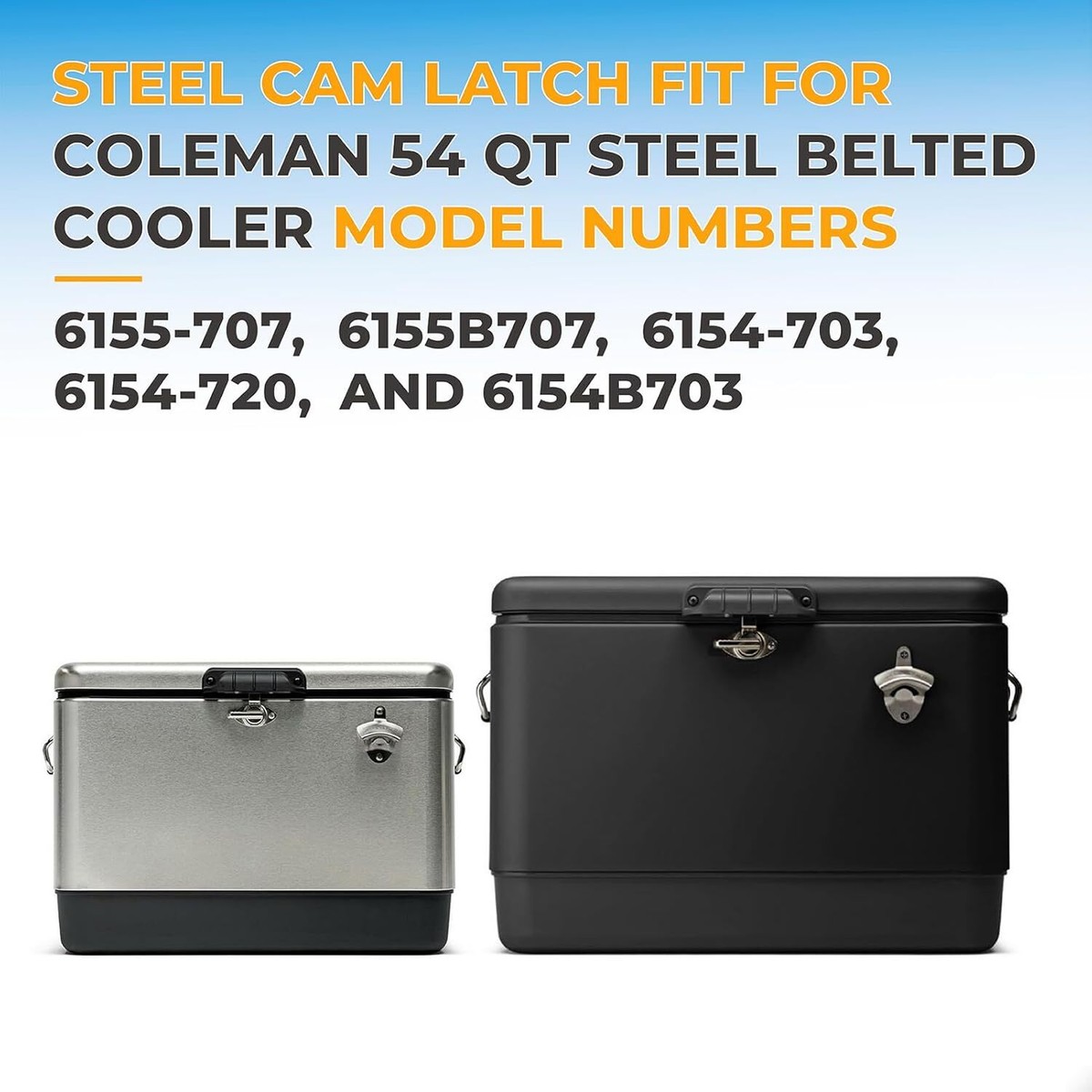 Cooler Cam Latch Compatible with Coleman 54 Qt Steel Belted normal