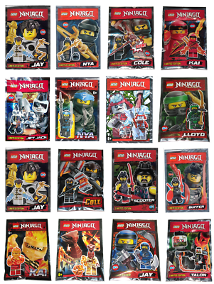 Lego Ninjago Minifigure Packs Masters of Spinjitzu & Dragons
