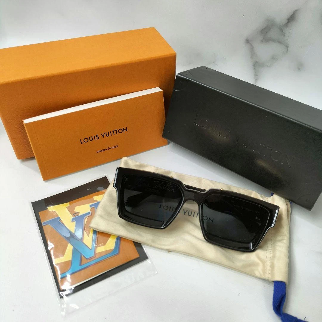 Louis Vuitton 1.1 millionaire monogram sunglasses white collection  valuables