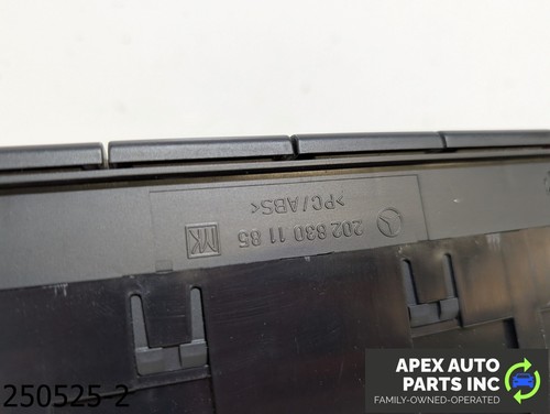 OEM 1994-1997 Mercedes C280 2.8L AC CLIMATE CONTROL UNIT 2108303285 - Picture 9 of 9