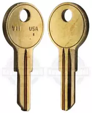 K125 - K173 2 keys Leer T-Handles shell fits / Cabinet Toppers Campers File