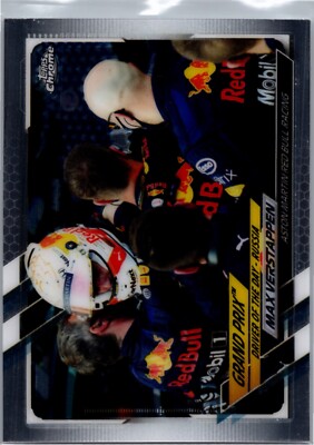 2021 Topps Chrome Formula 1 #161 Max Verstappen Driver of the Day Russia