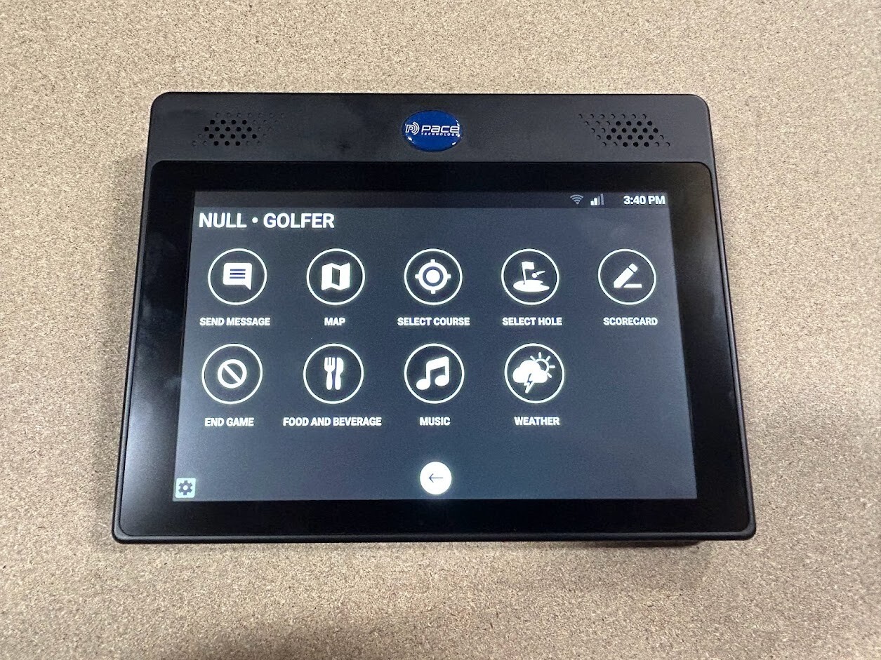 PACE Technology 10" Touchscreen GPS Display 1003004 for Golf Cart